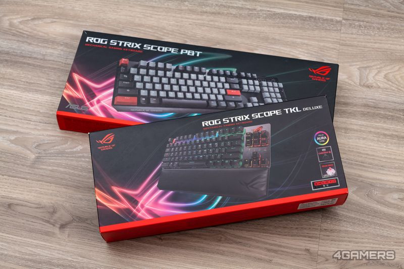 華碩rog Strix Scope Pbt Tkl Deluxe電競鍵盤動手玩 低調樸實與華麗炫技各顯神通 4gamers