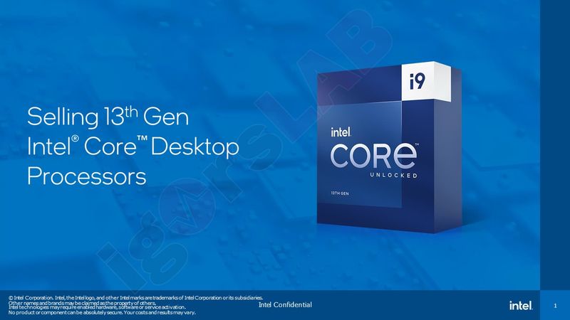 Raptor Lake 第 13 代 Intel Core 處理器