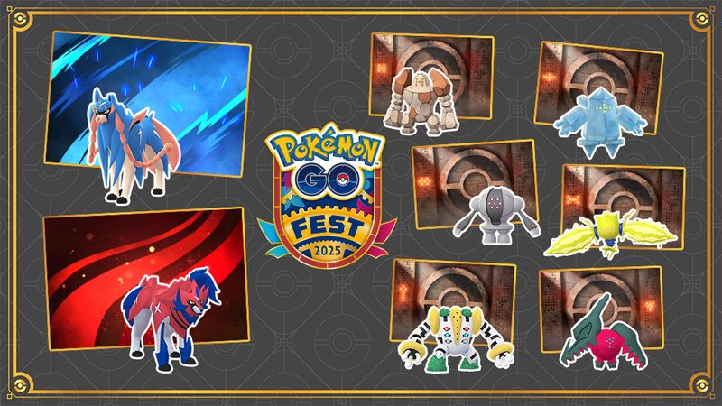Pokemon GO Fest 2025 特別背卡