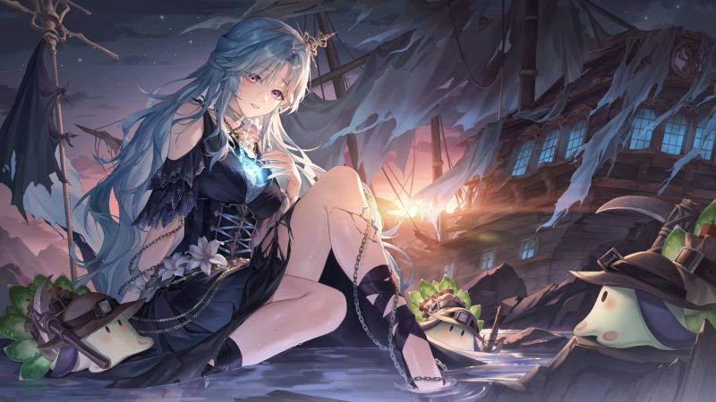 圖1_VTuber「幽夜南栖」主視覺