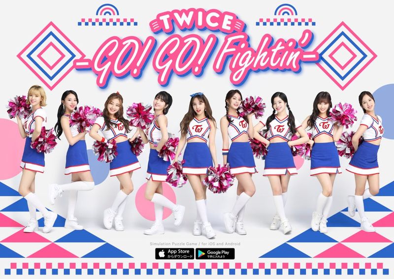 Twice官方手遊事前登錄受付 Twice Go Go Fightin 4gamers