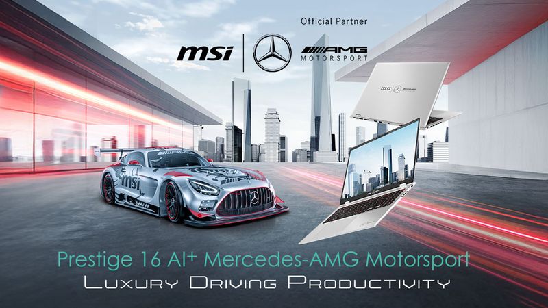 01_Prestige 16 AI+ Mercedes-AMG Motorsport聯名限定版，即日起正式開放預購