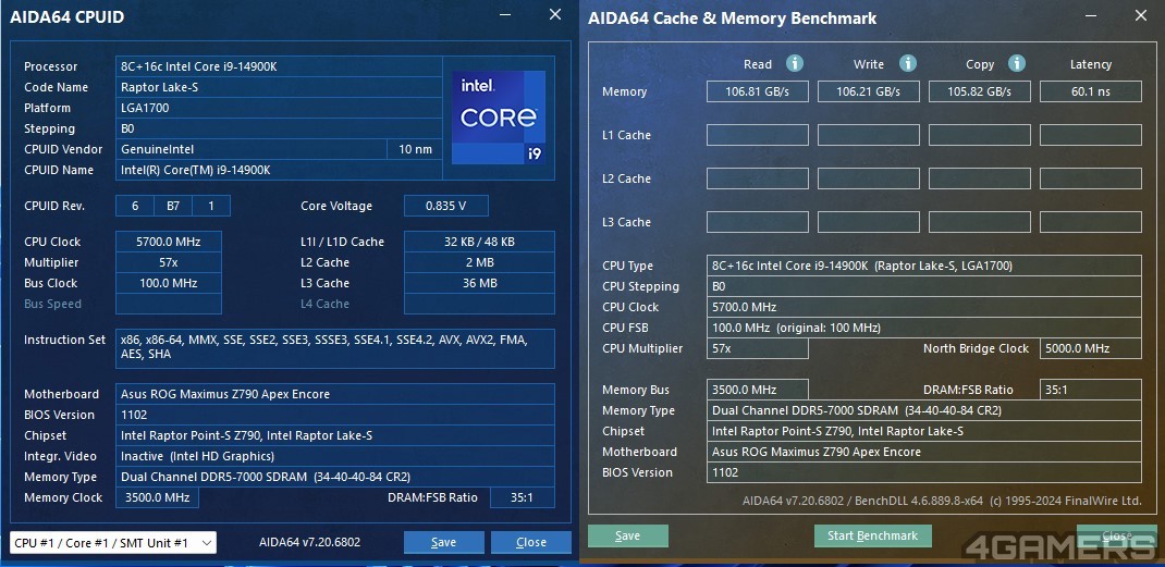 18.DDR5-7000 1.4V CL34