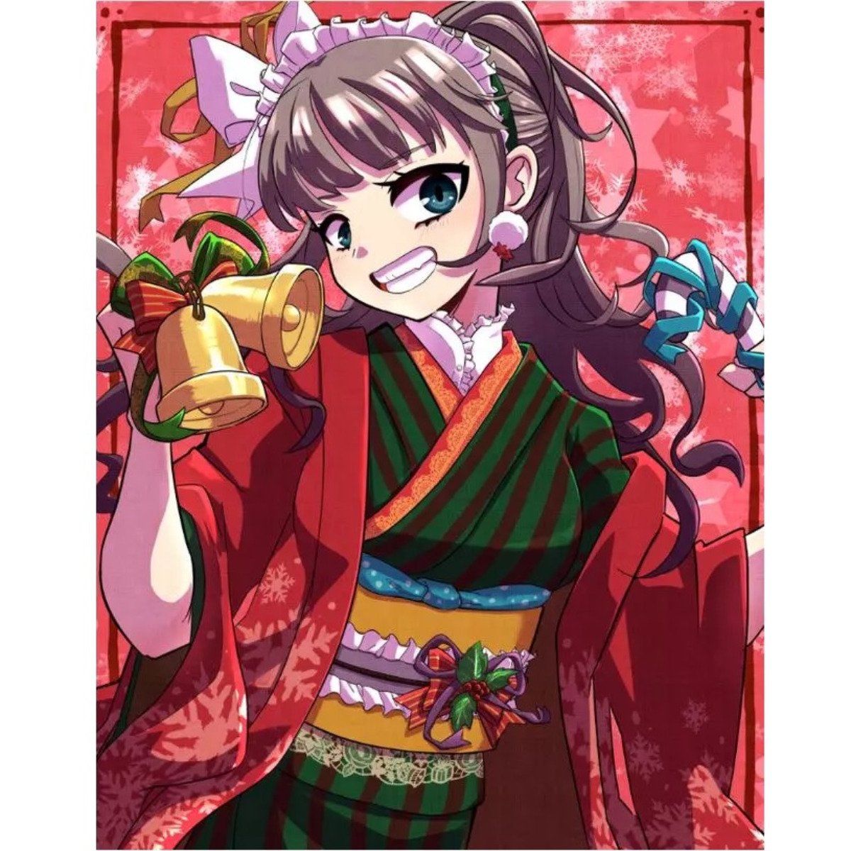 分享與聖誕節相關的同人創作這算是聖誕和服嗎 圖源 Kizuban 4gamers