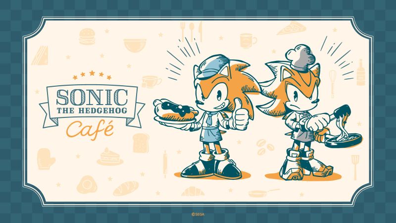 SONIC THE HEDGEHOG Café_KV