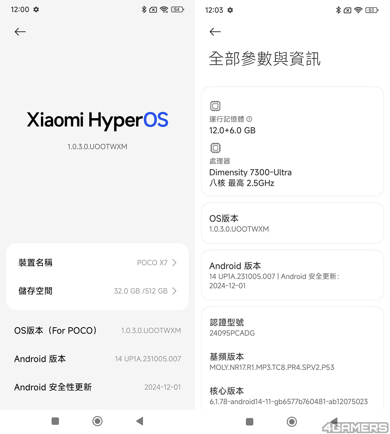 System Info