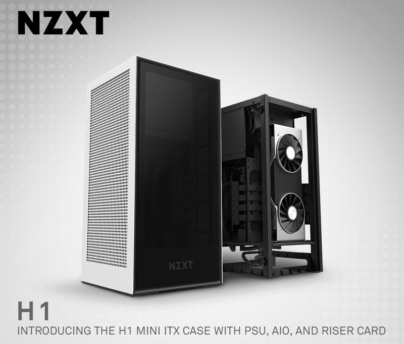 Nzxt宣布推出小巧而強大的h1迷你直立機箱 4gamers