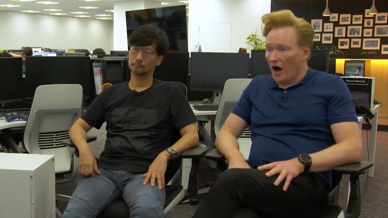 康納與小島秀夫一起看 死亡擱淺 預告片 第一句就問 你有什麼毛病 4gamers