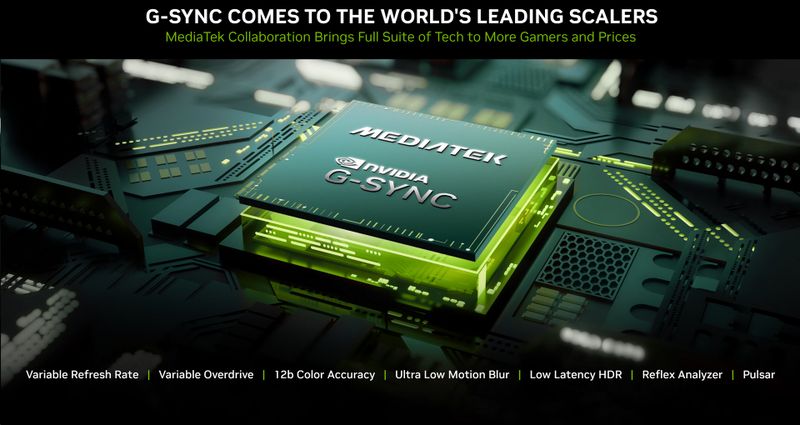 NVIDIA MediaTek G-SYNC Scaler