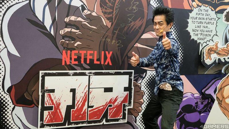 Netflix動畫 刃牙 聲優小山力也動感登台 人體還原烈海王經典橋段 4gamers