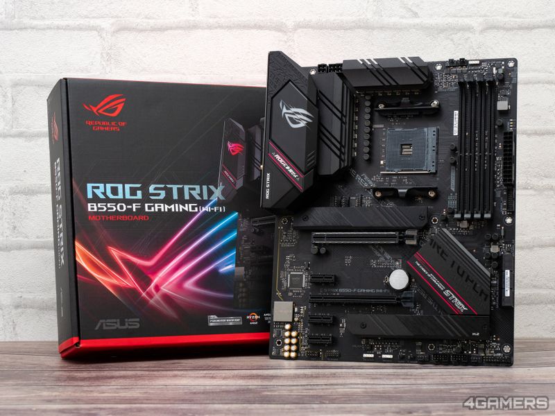 華碩rog Strix B550 F Gaming主機板動手玩 兼具帥氣 優質用料與性價比的pcie 4 0平台 4gamers