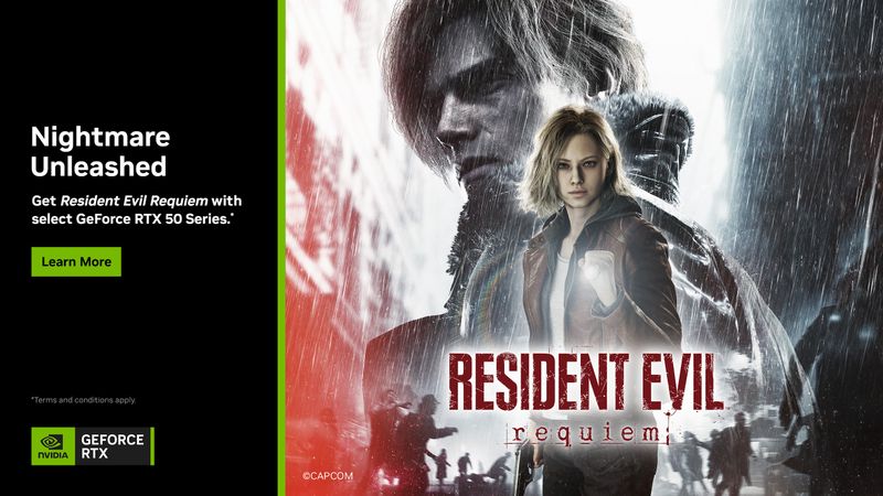 NVIDIA Resident Evil Requiem 惡靈古堡 9 安魂曲