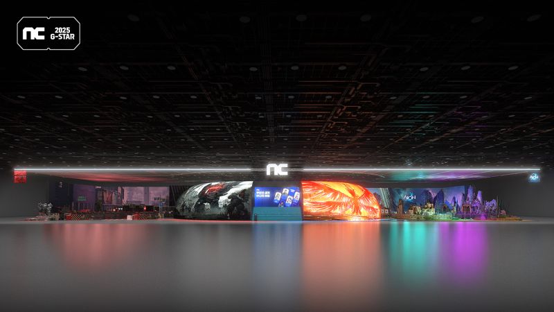 NCSOFTG-S TAR攤位設計圖