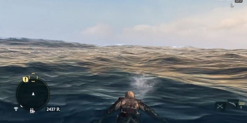 靠游泳橫越 刺客教條4 黑旗 地圖最遠兩端要多久 久到你懷疑人生 4gamers