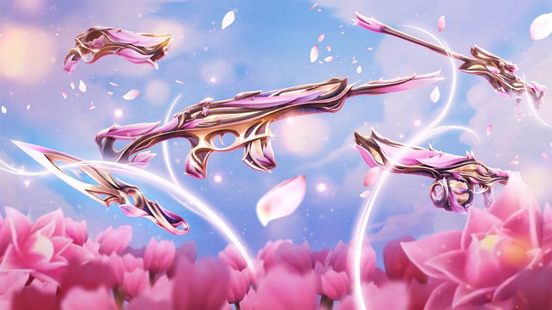 靈花初綻」系列造型