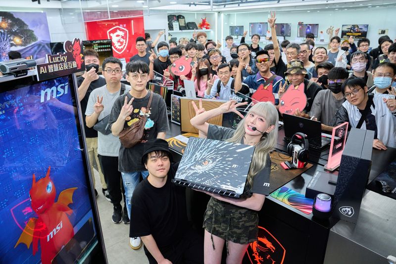 01_GeForce RTX™ 50系列筆記型電腦正式上市，MSI舉辦活動讓消費者搶先體驗全新世代筆電的制霸效能
