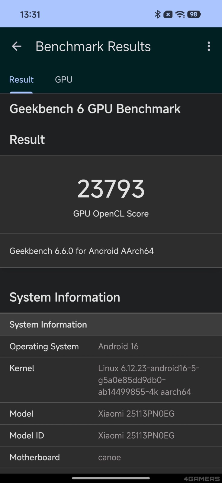 Geekbench-OpenGL