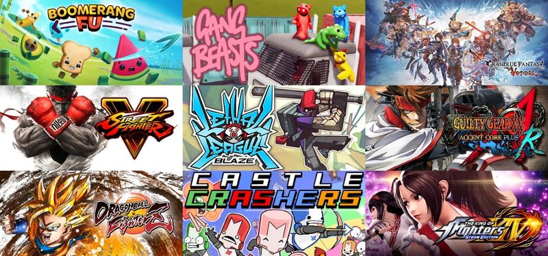 出來打架 Steam格鬥遊戲特賣 快打旋風 Gbvs 城堡毀滅者 4gamers