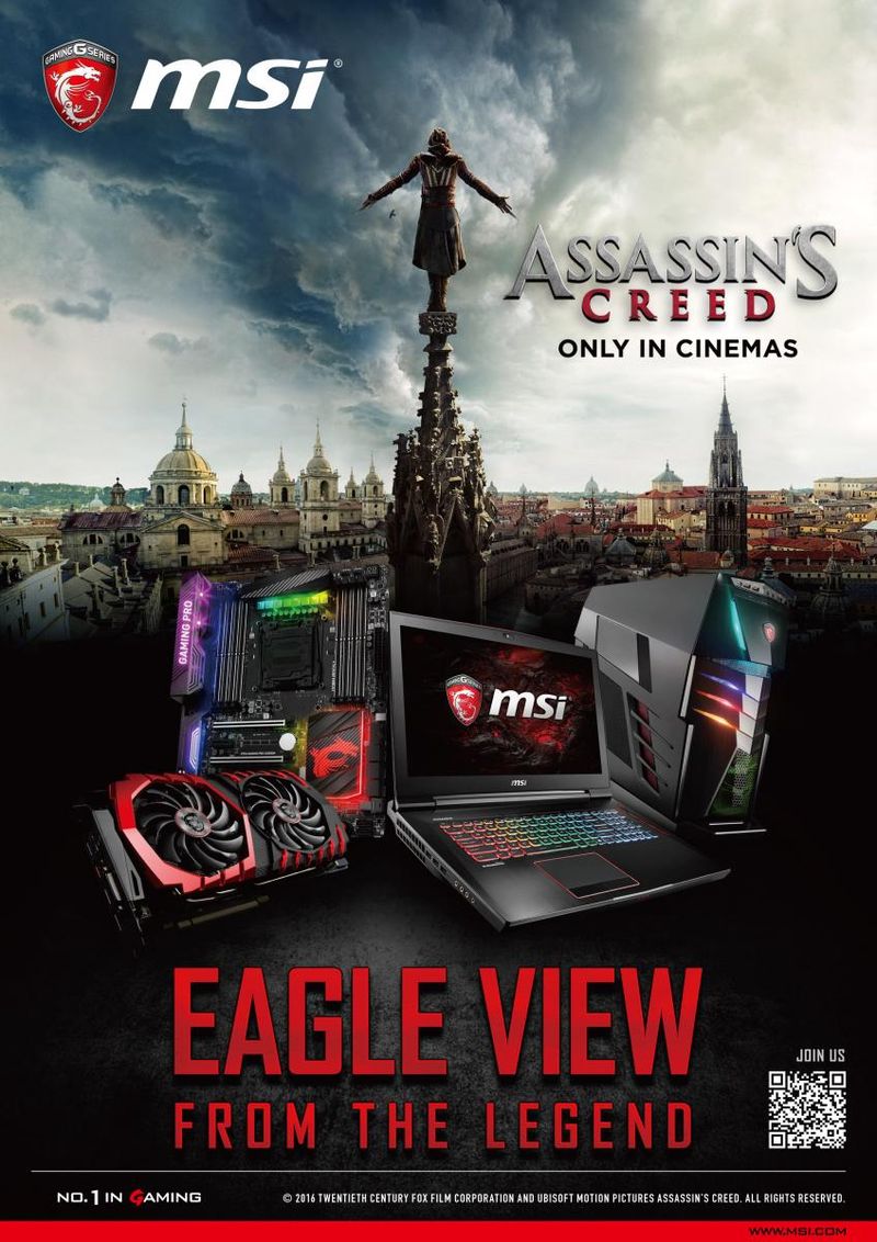 刺客教條 電影人氣旺 微星包場請玩家看電影 4gamers