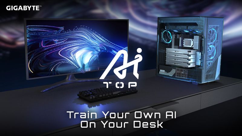 GIGABYTE Unveils AI TOP as Solution to Local AI Training at COMPUTEX 2024 (GIGABYTE)