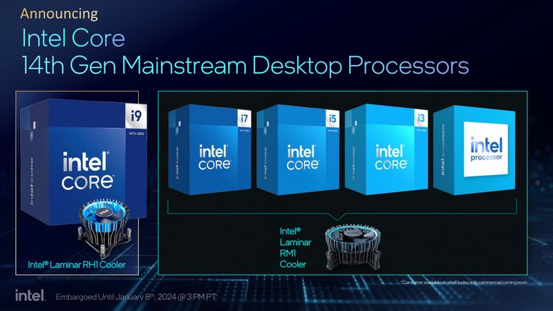 Intel Core 14th Gen Mainstream Desktop Processors