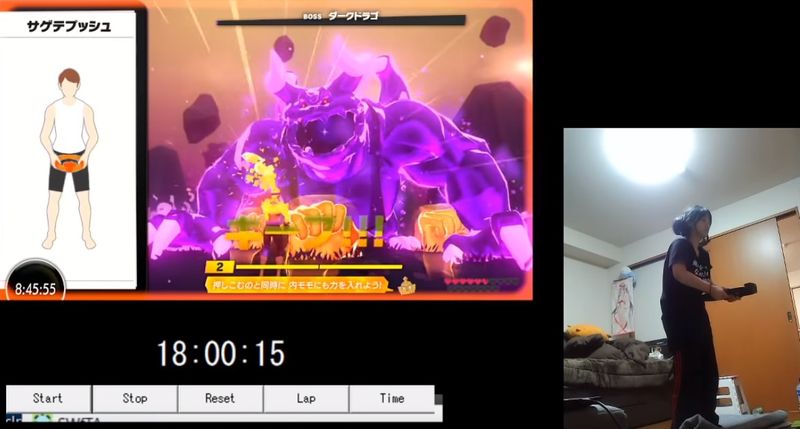 健身環大冒險 Speedrun 23個世界速通 日女玩家18小時強度1全破達成 4gamers