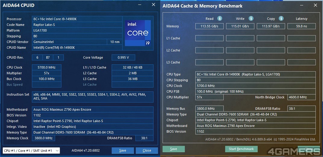 21.DDR5-7600 1.45V CL36