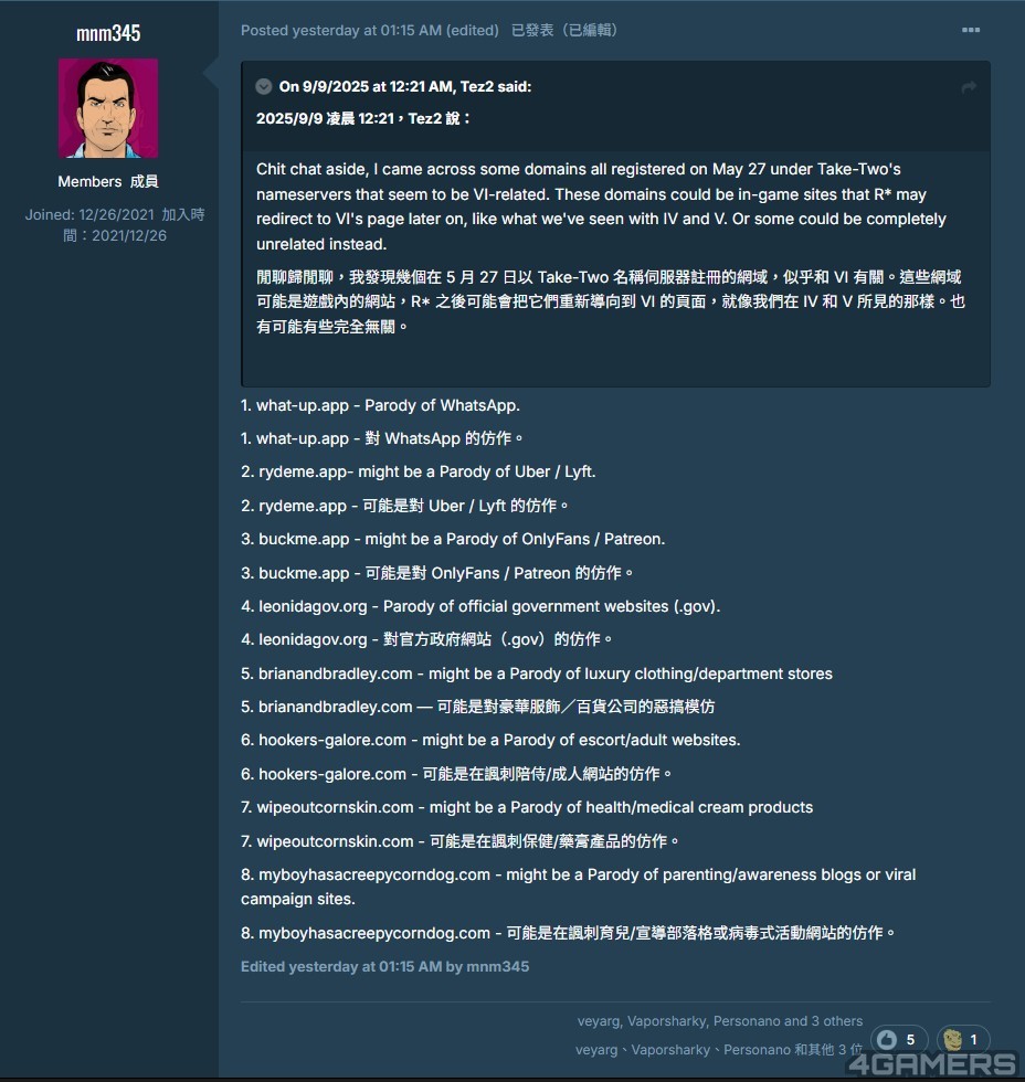 FireShot Capture 128 - GTA VI 一般揣測與討論 — 副城，寶貝！！！ — 第 51 頁 — GTA VI — GTAForums --- GTA VI Ge_ - gtaforums.com