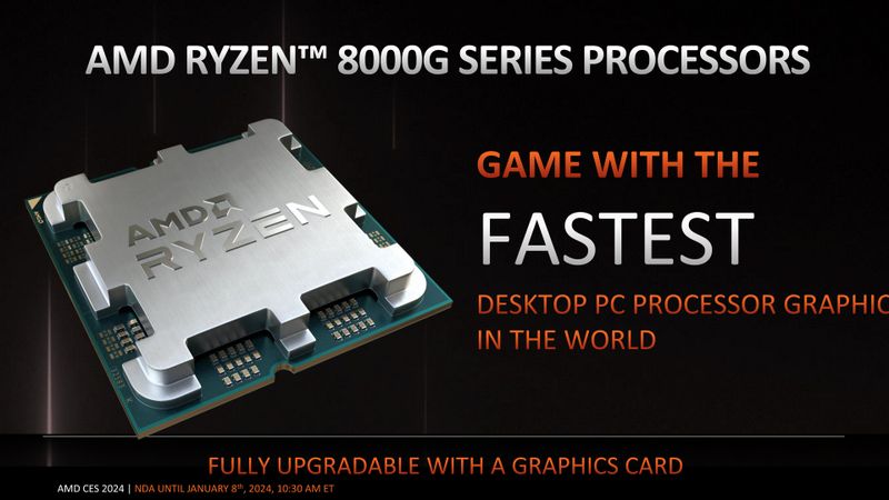 AMD Ryzen 8000G Series desktop processors