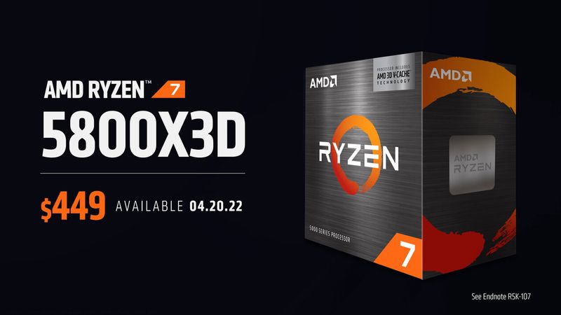 AMD Ryzen 7 5800X3D