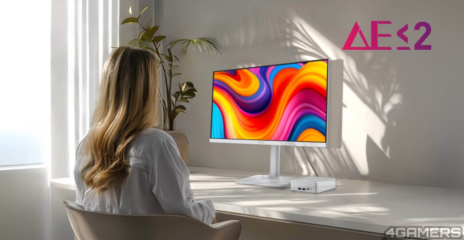 02_144Hz流暢畫面感受，Delta E ≤ 2完美色準