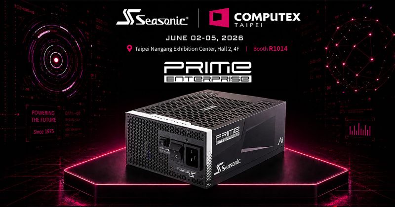 COMPUTEX-Seasonic PRIME ENTERPRISE