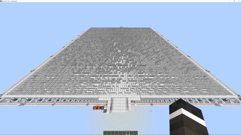 這座 Minecraft 每5秒變換內牆的 巨型移動迷宮 網友讚爆根本 異次元殺陣 4gamers