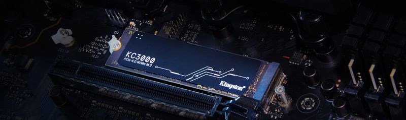 Kingston KC3000 PCIe 4.0 NVMe M.2 SSD