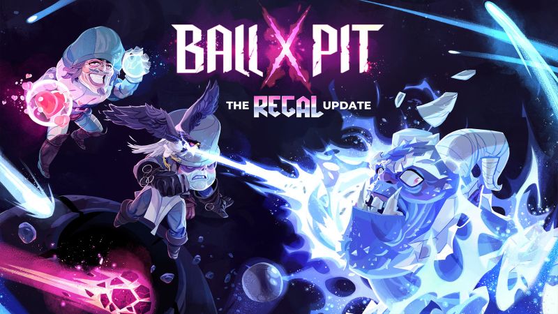 《戰球坑洞 BALL x PIT》推出免費「帝王改版」