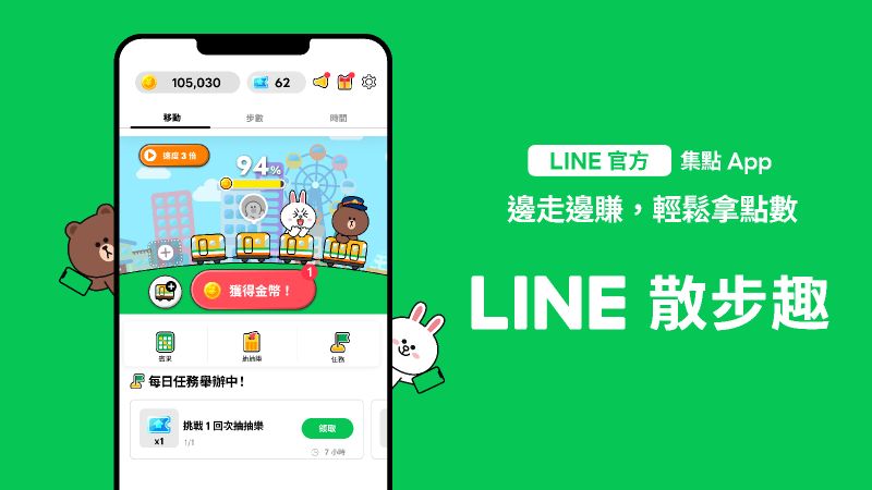 類服務《LINE 散步趣》