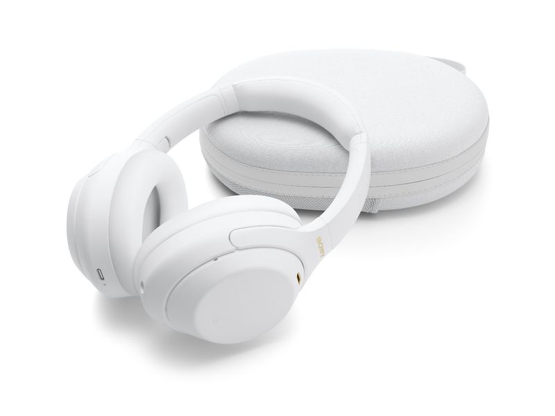 圖 1) Sony WH-1000XM4 無線主動式降噪耳機推出全新限量靜謐白版