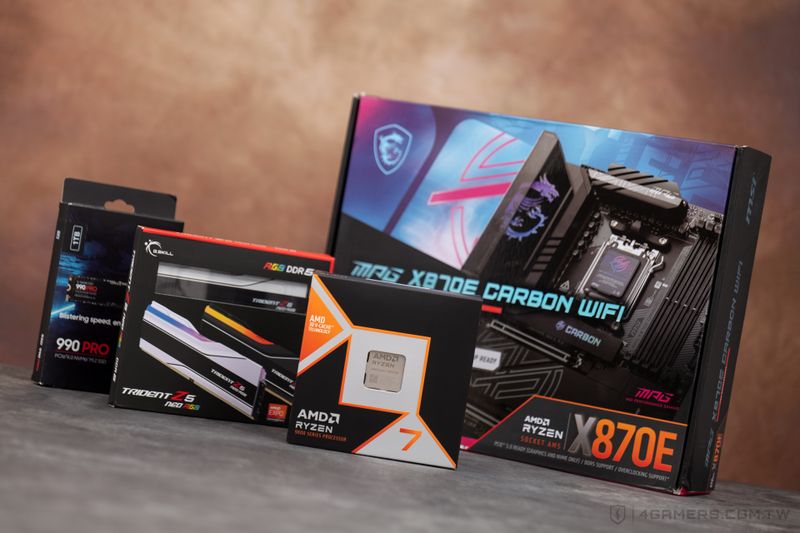 AMD Ryzen 7 9800X3D review kit