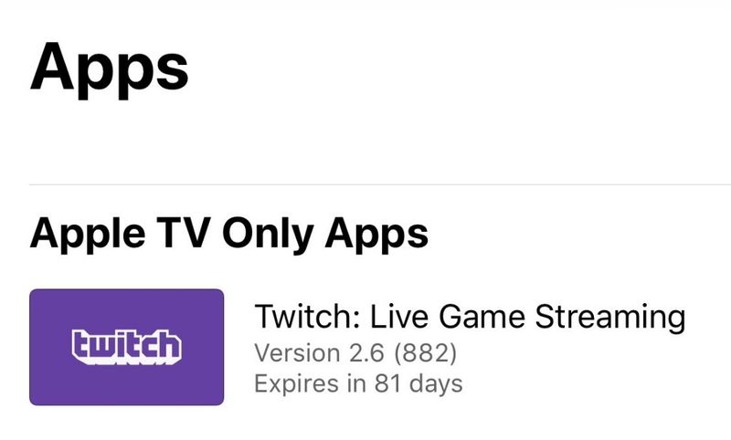終於 Twitch開放測試apple Tv版本app 4gamers